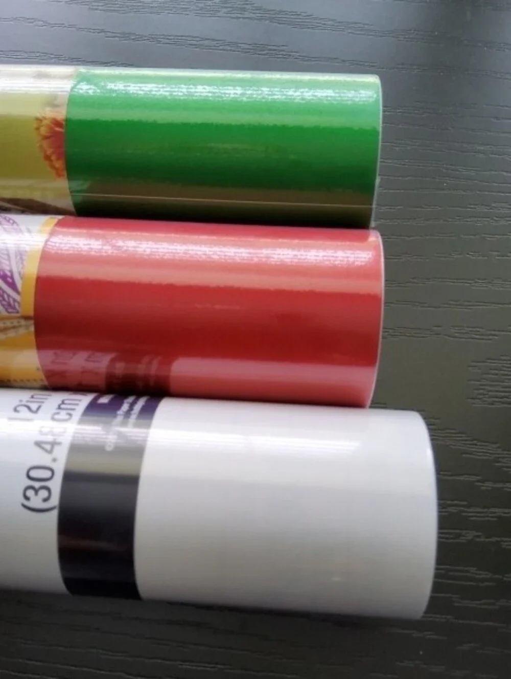 Cricut Premium Shimmer Vinyl Rolls Bundle Lot NIP